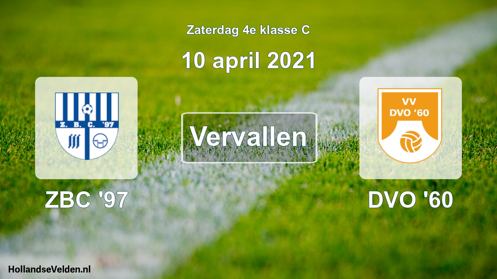Scheduled Match: ZBC '97 - DVO '60 (10 April 2021)