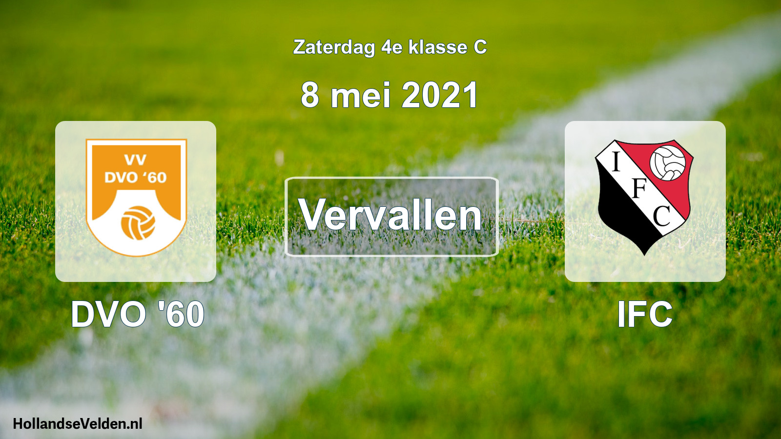 Scheduled Match: DVO '60 - IFC (8 May 2021)