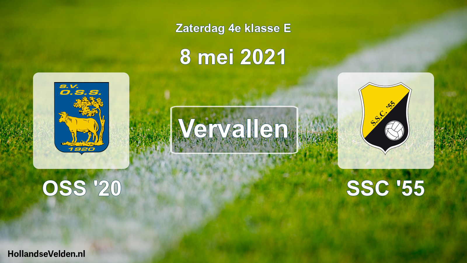 Scheduled Match: OSS '20 - SSC '55 (8 May 2021)