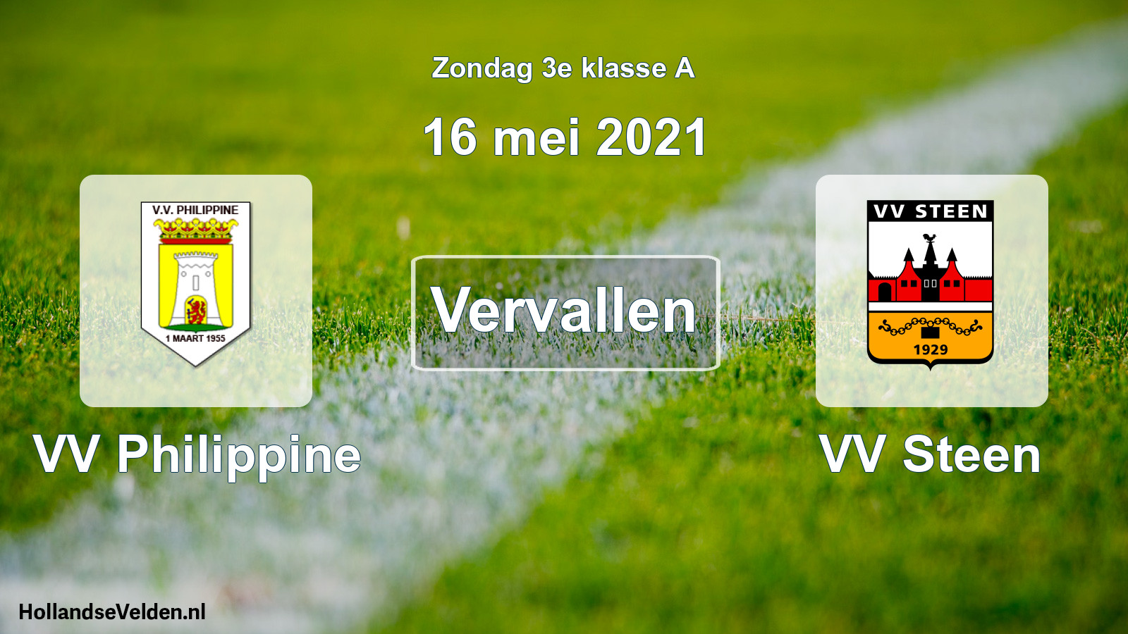 Scheduled Match: VV Philippine - VV Steen (16 May 2021)