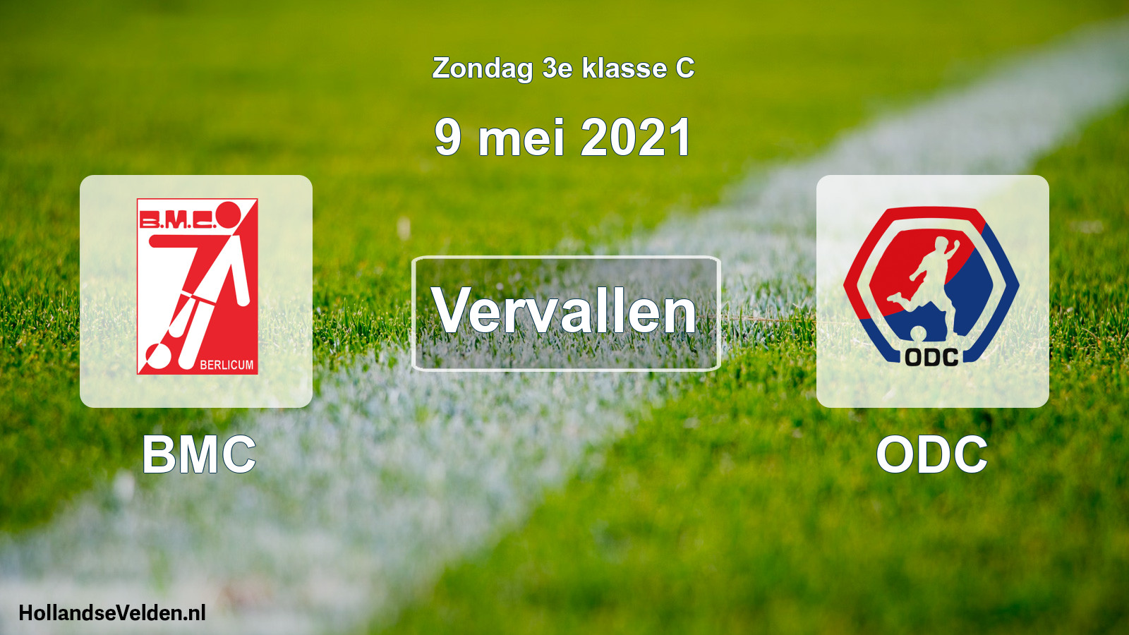Scheduled Match: BMC - ODC (9 May 2021)