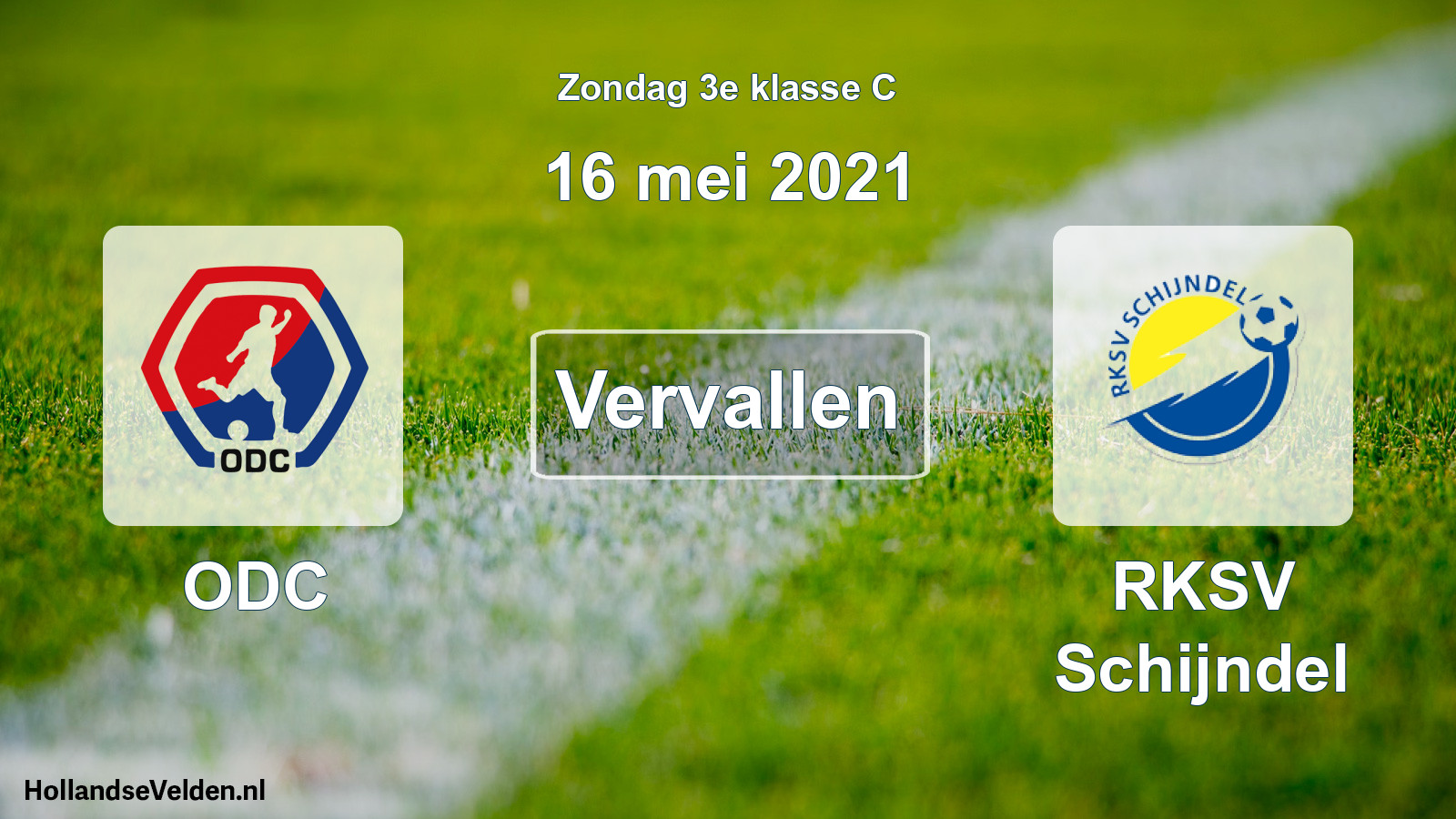 Scheduled Match: ODC - RKSV Schijndel (16 May 2021)