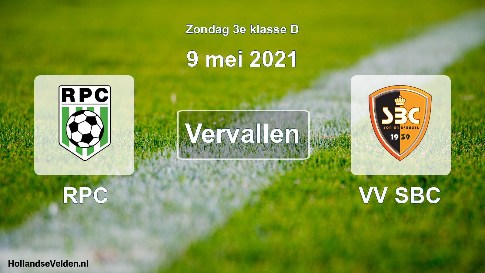 Scheduled Match: RPC - VV SBC (9 May 2021)