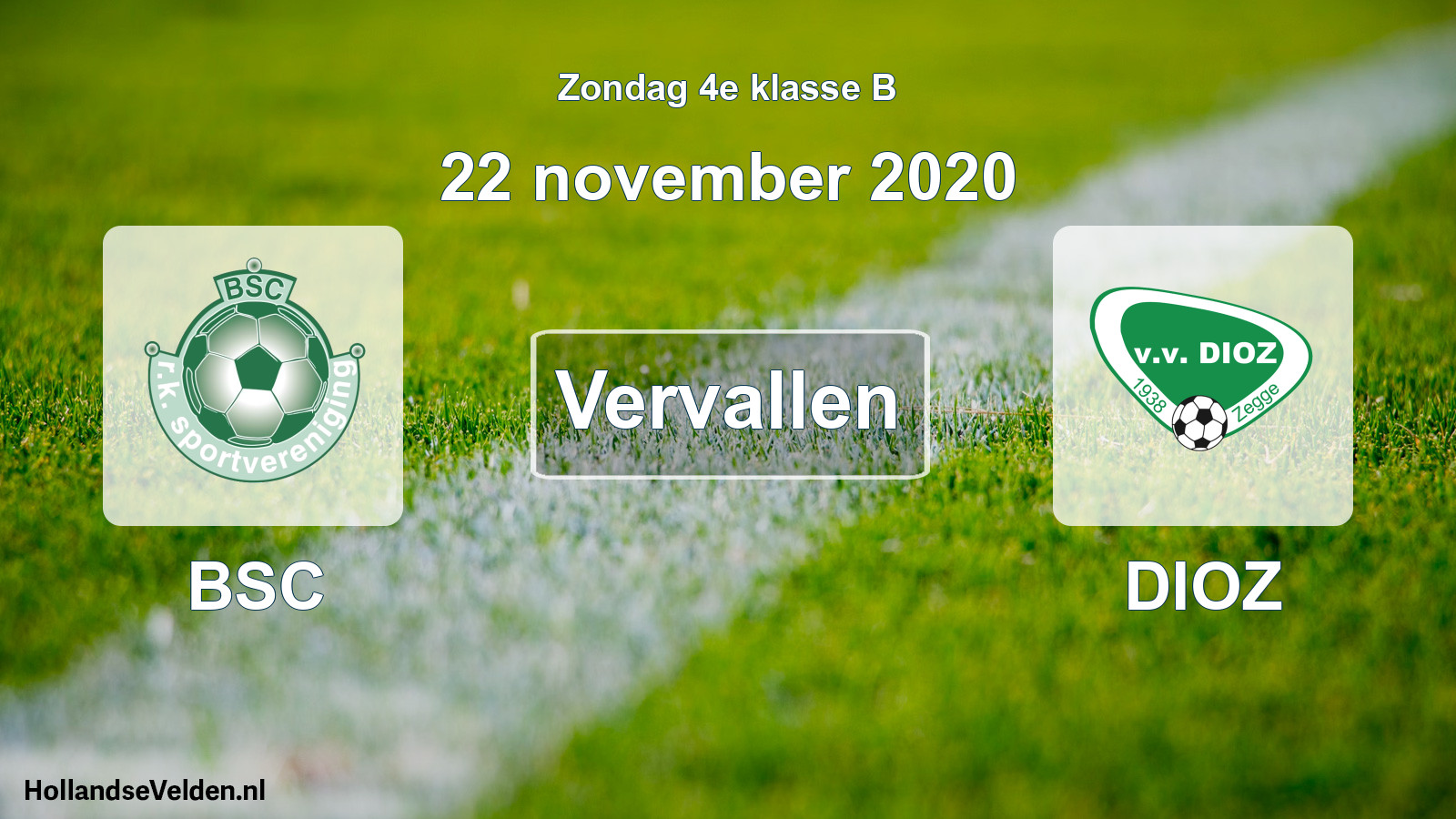 Scheduled Match: BSC - DIOZ (22 November 2020)