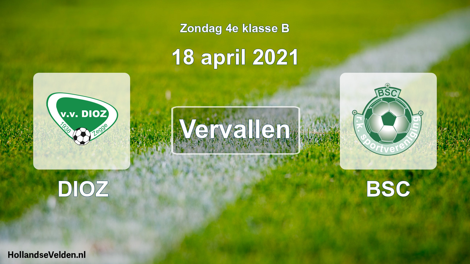 Scheduled Match: DIOZ - BSC (18 April 2021)