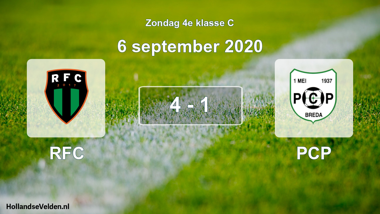 Total number of matches played: RFC - PCP 4 - 1 (6 September 2020)