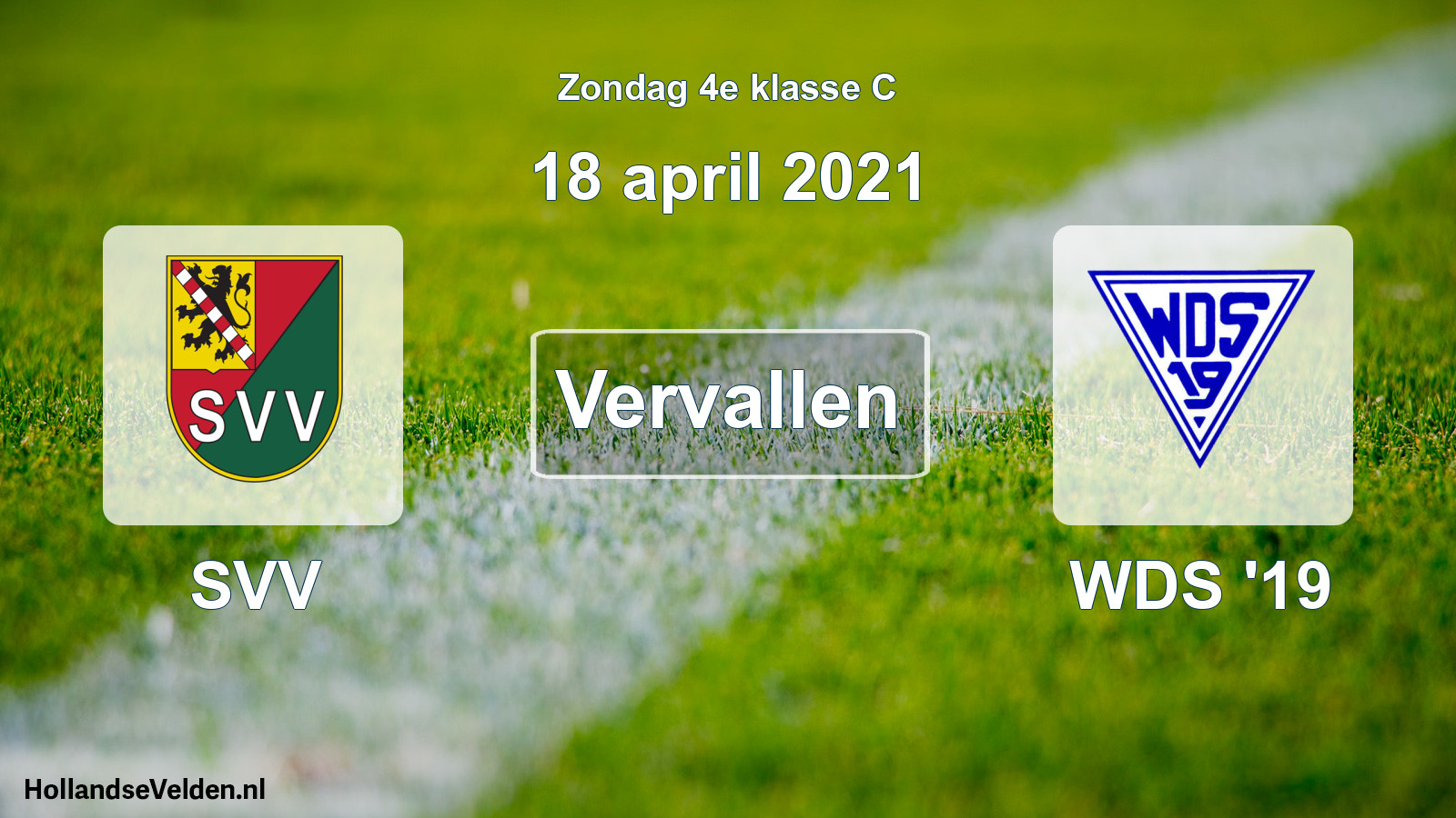 Scheduled Match: SVV - WDS '19 (18 April 2021)