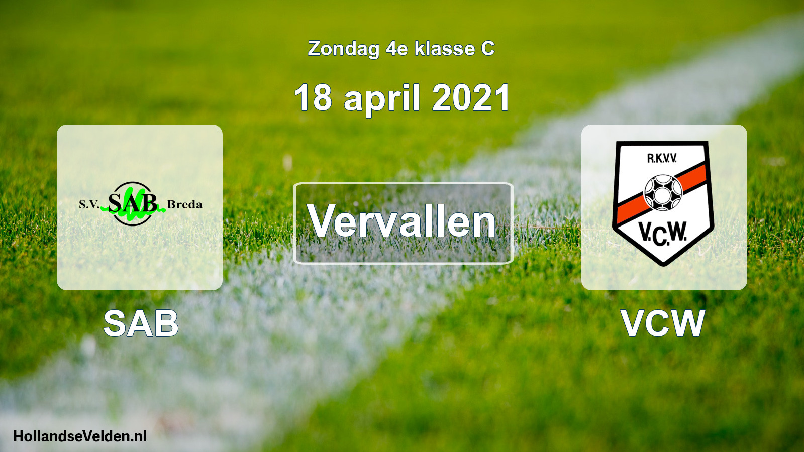 Scheduled Match: SAB - VCW (18 April 2021)