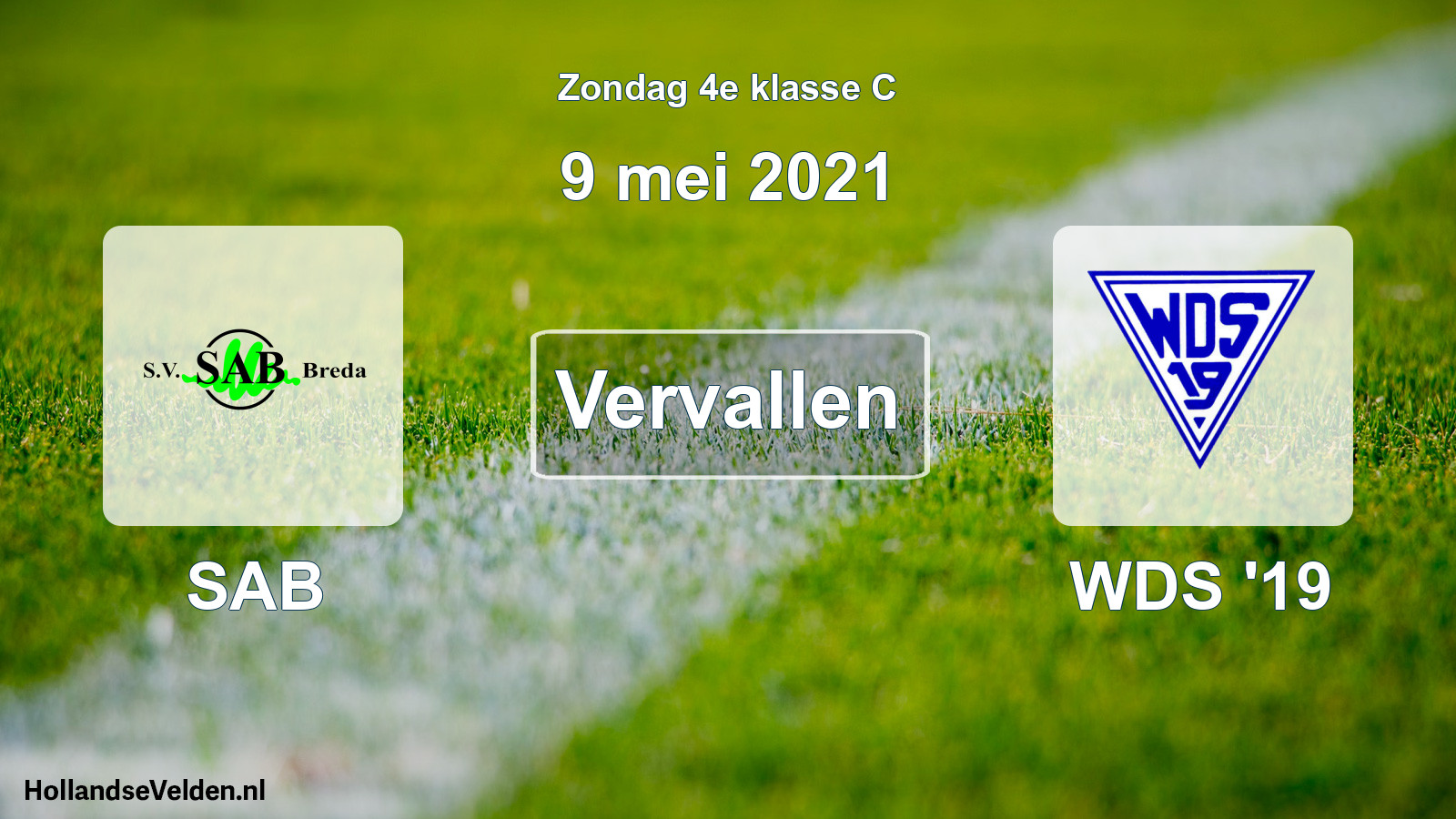 Scheduled Match: SAB - WDS '19 (9 May 2021)