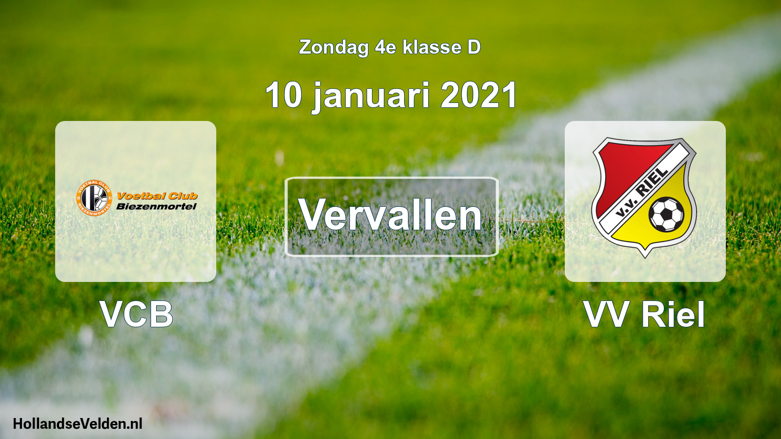 Scheduled Match: VCB - VV Riel (10 January 2021)