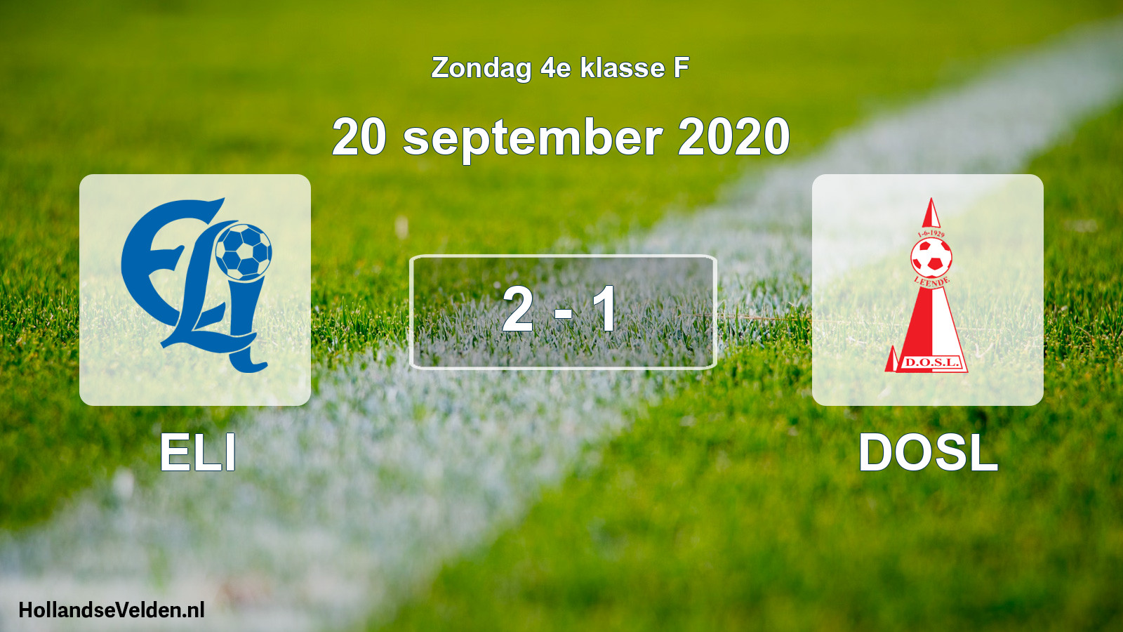 Total number of matches played: ELI - DOSL 2 - 1 (20 September 2020)
