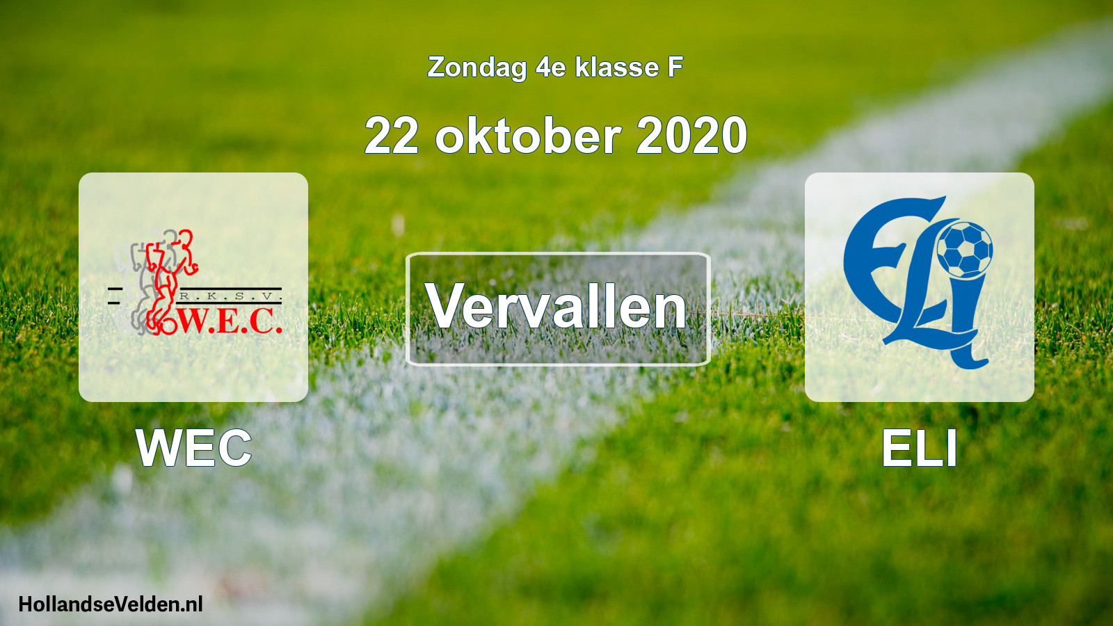 Scheduled Match: WEC - ELI (22 October 2020)
