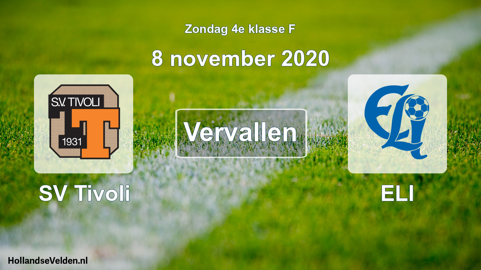 Scheduled Match: SV Tivoli - ELI (8 November 2020)