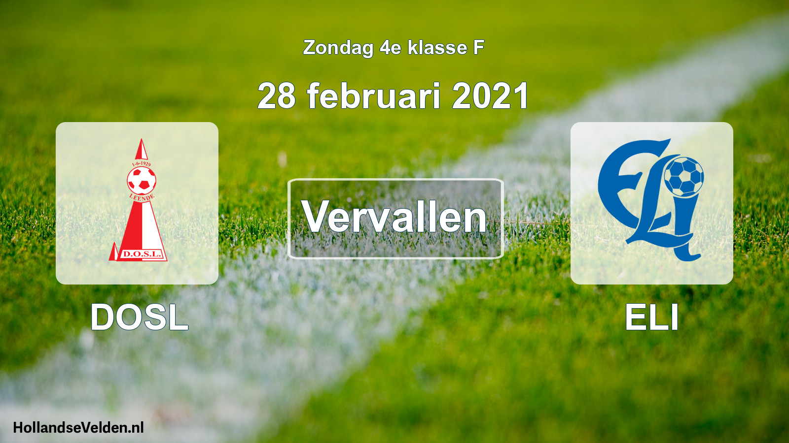 Scheduled Match: DOSL - ELI (28 February 2021)