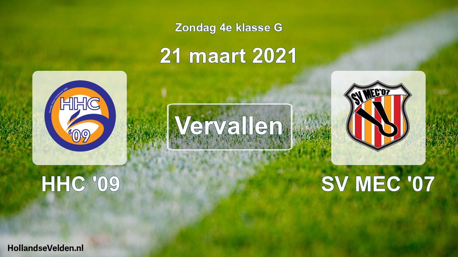 Scheduled Match: HHC '09 - SV MEC '07 (21 March 2021)