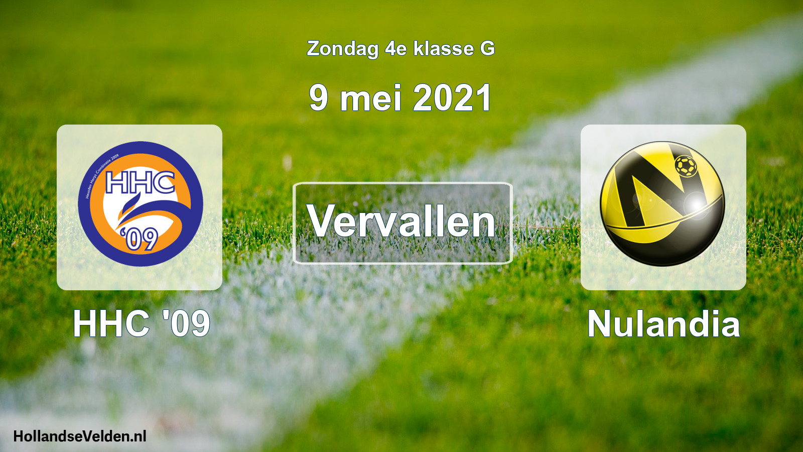 Scheduled Match: HHC '09 - Nulandia (9 May 2021)