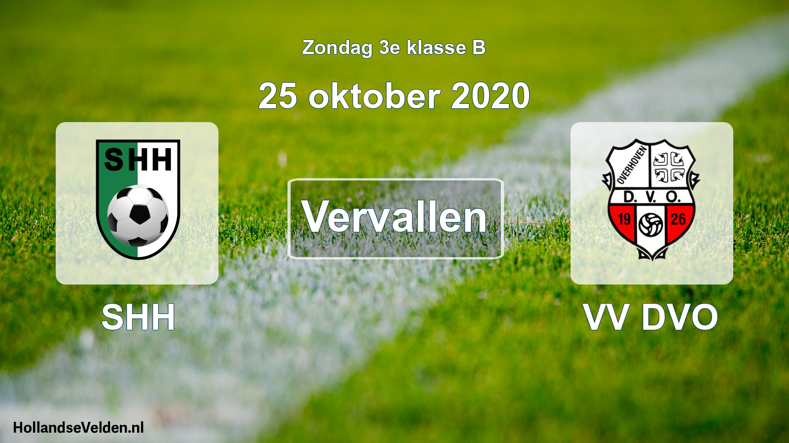 Scheduled Match: SHH - VV DVO (25 October 2020)