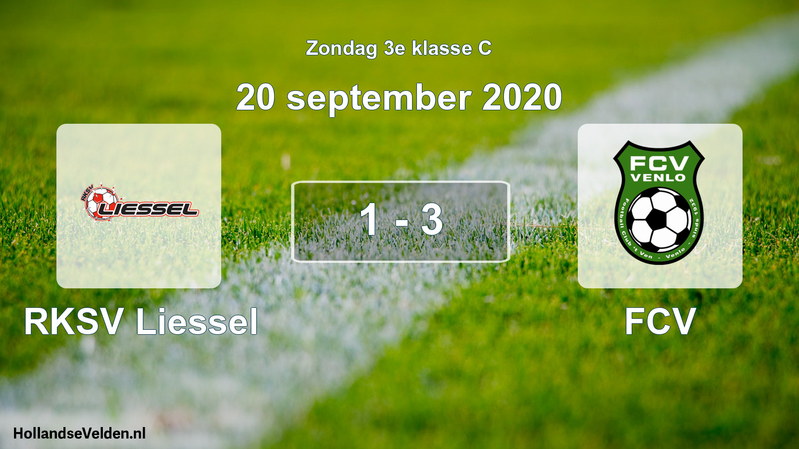 Total number of matches played: RKSV Liessel - FCV 1 - 3 (20 September 2020)