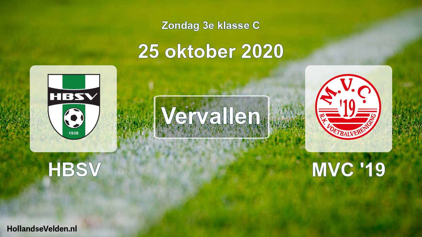 Scheduled Match: HBSV - MVC '19 (25 October 2020)