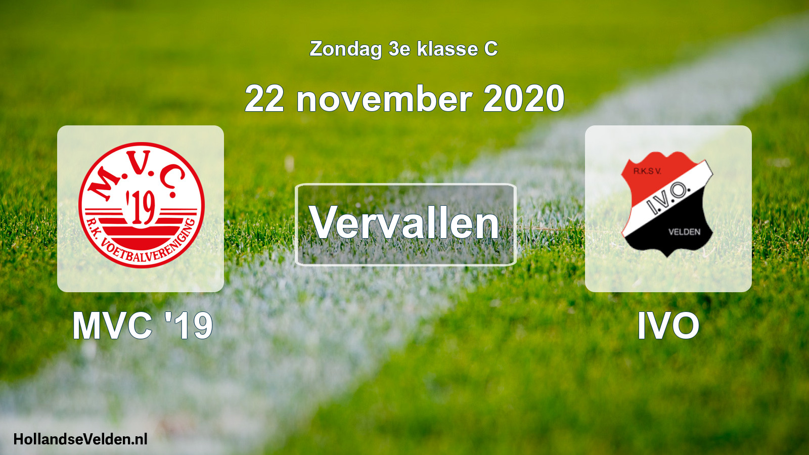 Scheduled Match: MVC '19 - IVO (22 November 2020)