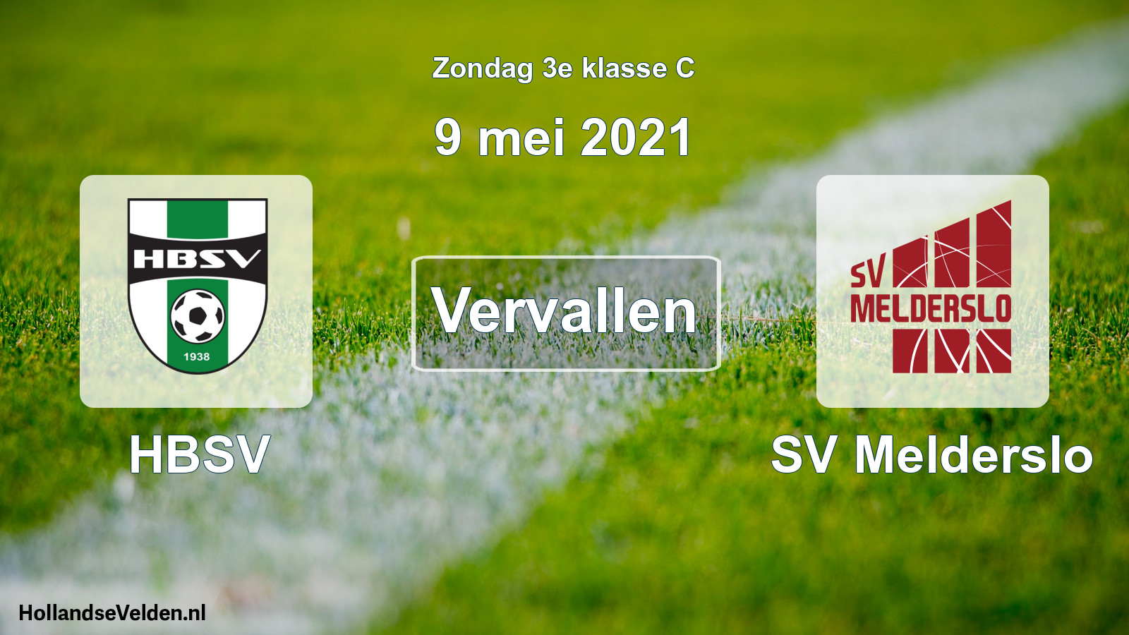 Scheduled Match: HBSV - SV Melderslo (9 May 2021)