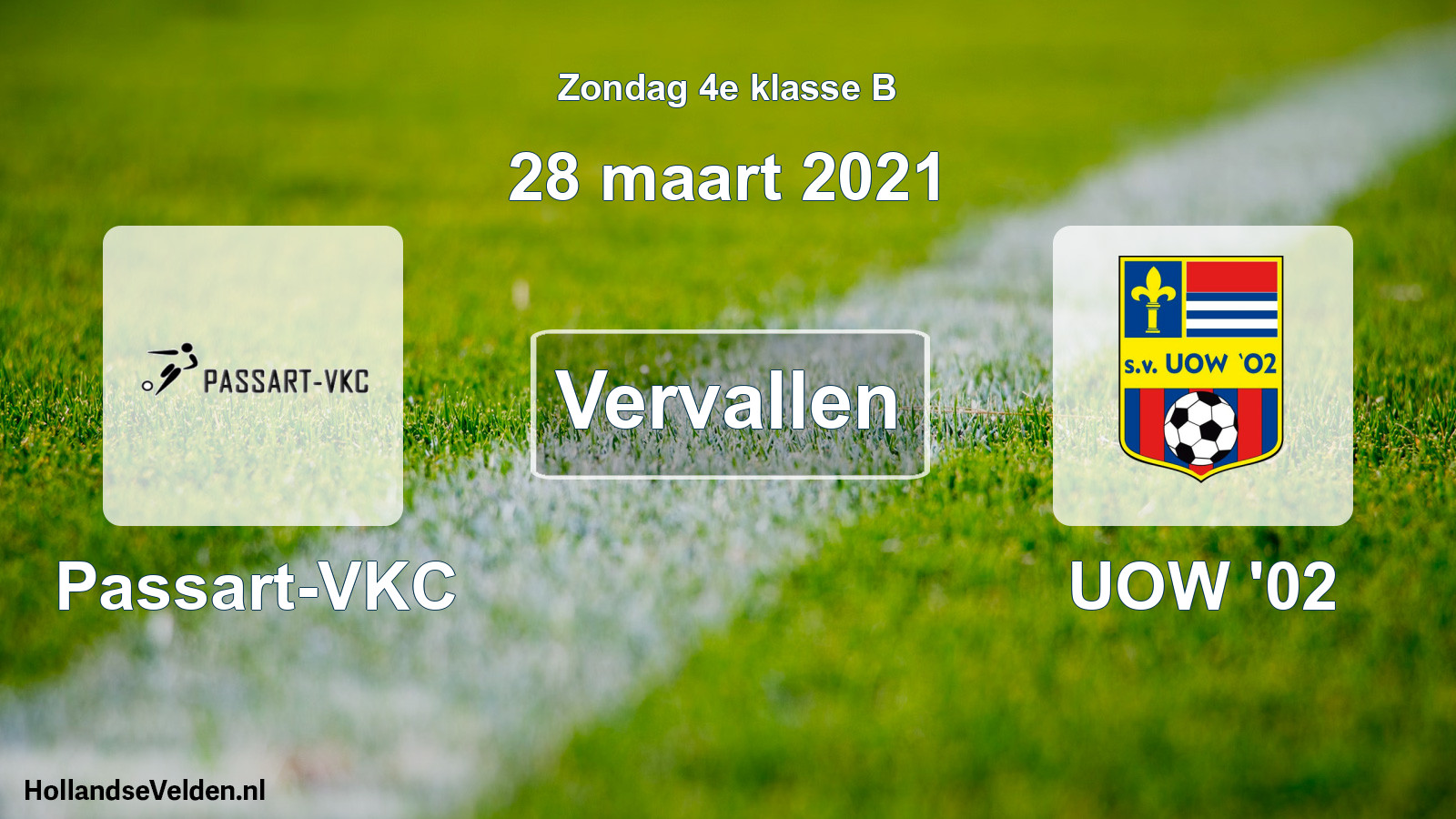 Scheduled Match: Passart-VKC - UOW '02 (28 March 2021)