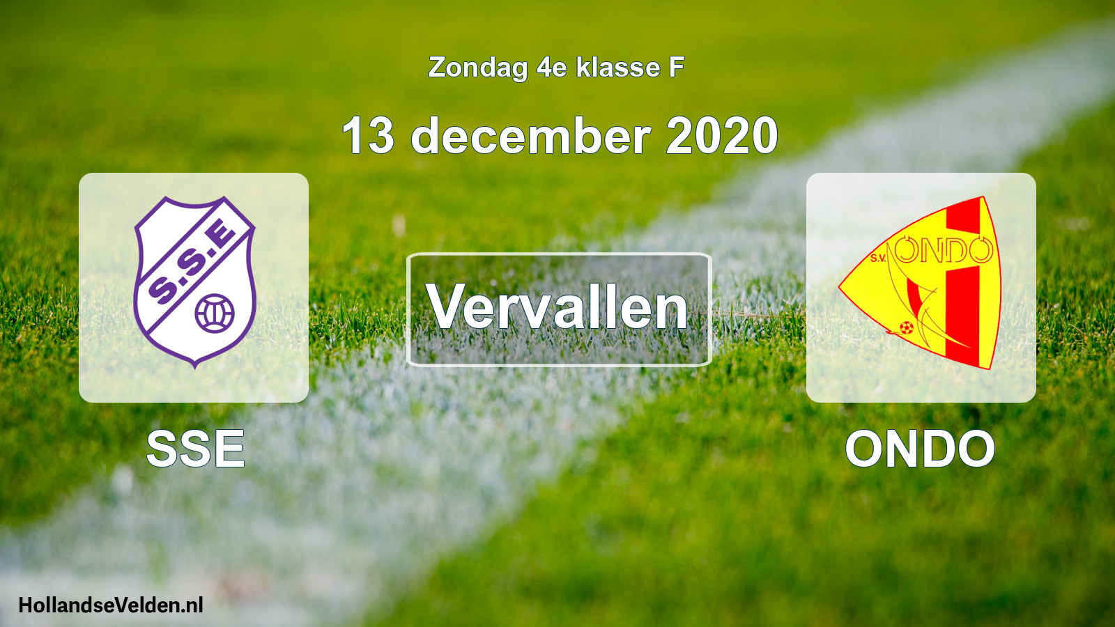 Scheduled Match: SSE - ONDO (13 December 2020)