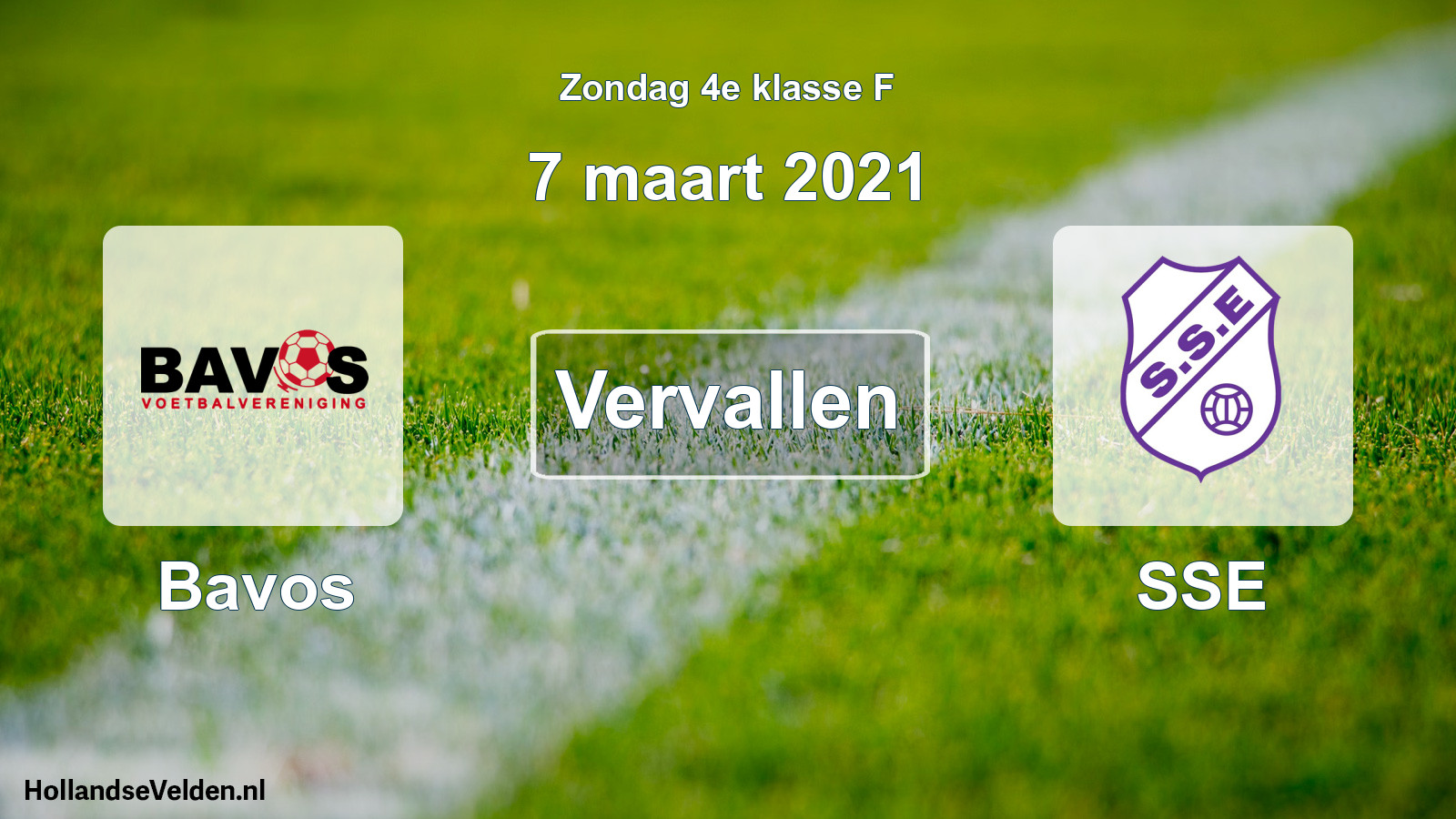 Scheduled Match: Bavos - SSE (7 March 2021)