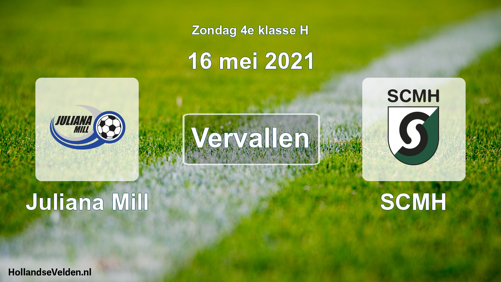 Scheduled Match: Juliana Mill - SCMH (16 May 2021)