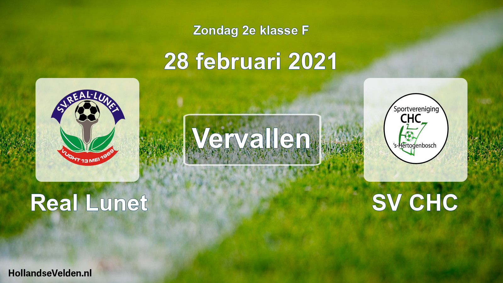 Scheduled Match: Real Lunet - SV CHC (28 February 2021)