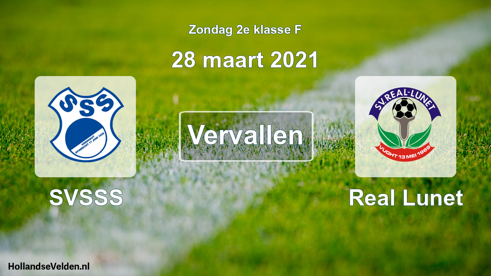Scheduled Match: SVSSS - Real Lunet (28 March 2021)