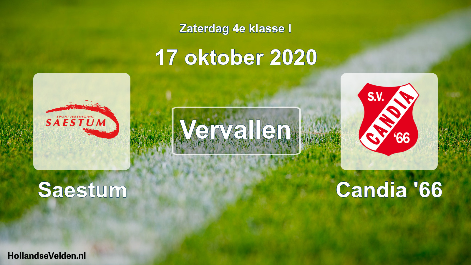 Scheduled Match: Saestum - Candia '66 (17 October 2020)