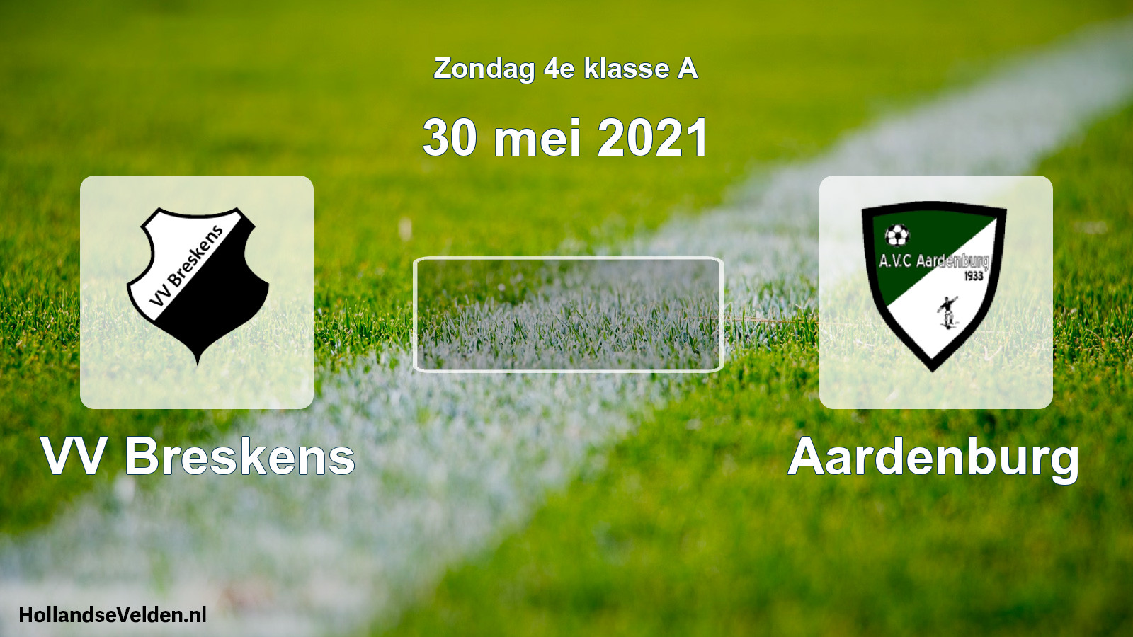 Scheduled Match: VV Breskens - Aardenburg (30 May 2021)