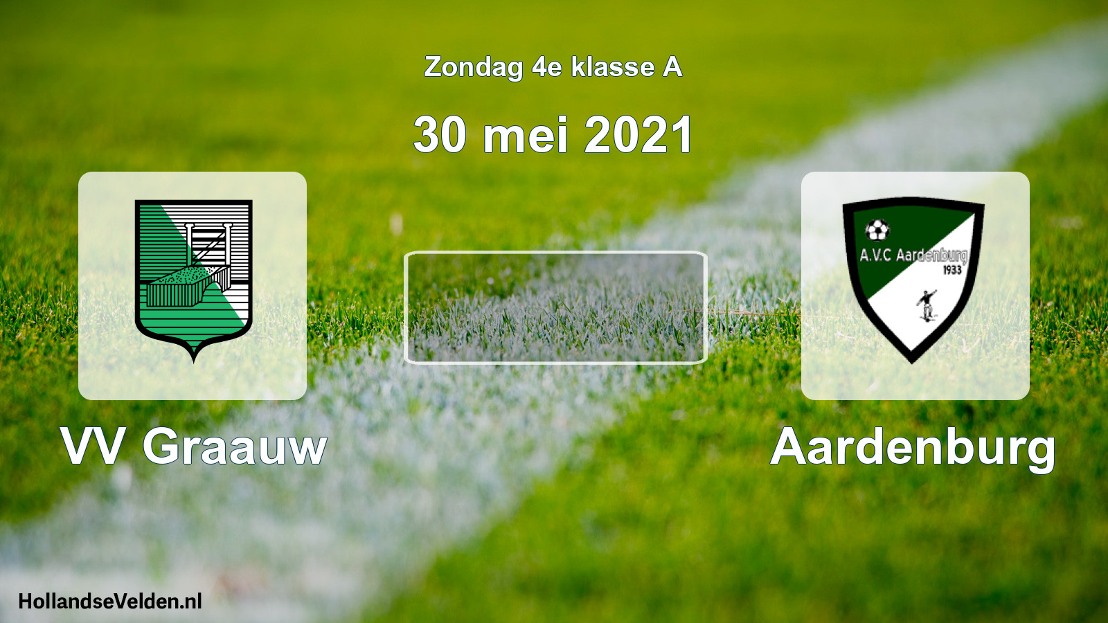 Scheduled Match: VV Graauw - Aardenburg (30 May 2021)