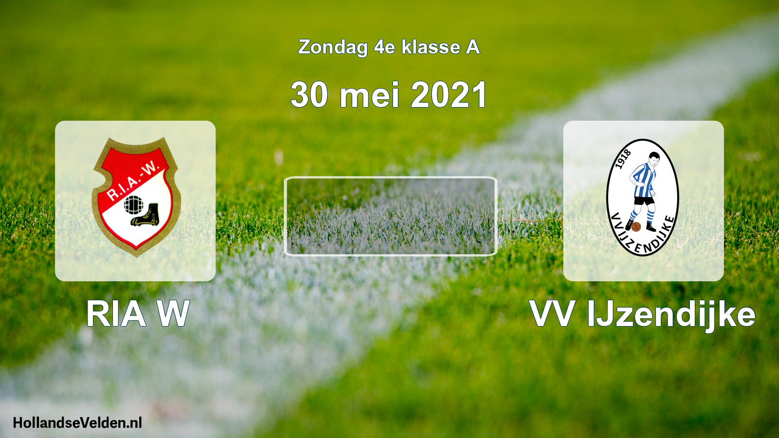 Scheduled Match: RIA W - VV IJzendijke (30 May 2021)