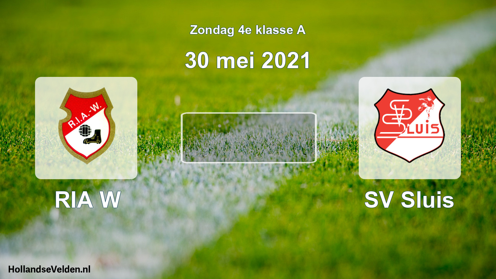 Scheduled Match: RIA W - SV Sluis (30 May 2021)