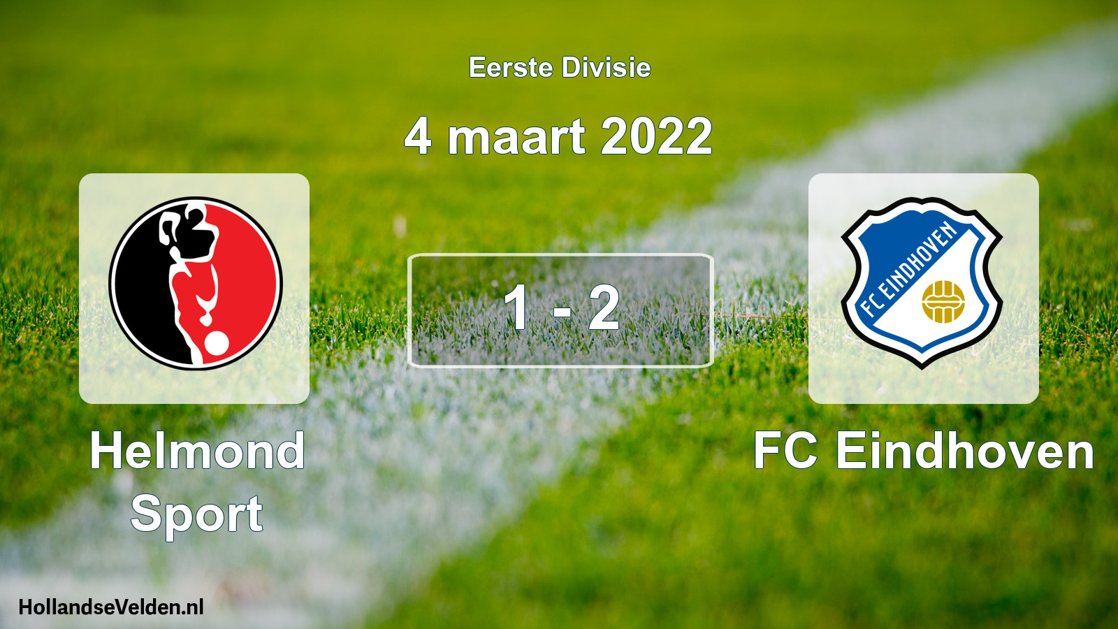 Total number of matches played: Helmond Sport - FC Eindhoven 1 - 2 (4 March 2022)
