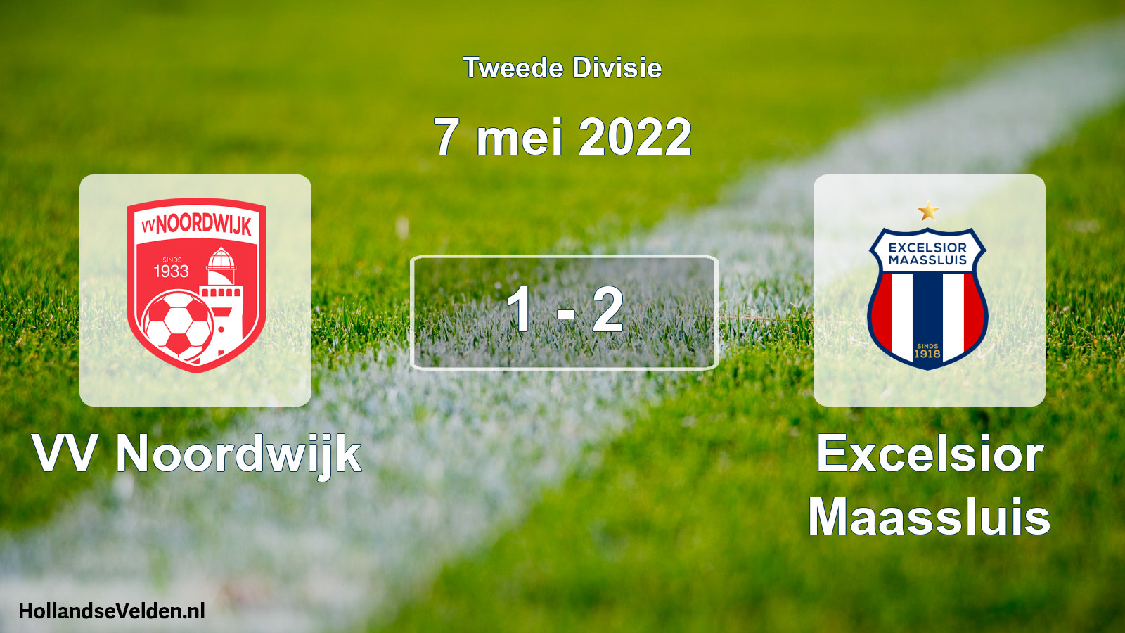 Total number of matches played: VV Noordwijk - Excelsior Maassluis 1 - 2 (7 May 2022)