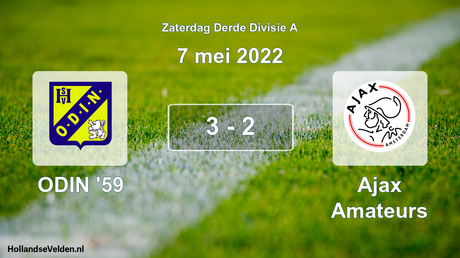 Total number of matches played: ODIN '59 - Ajax Amateurs 3 - 2 (7 May 2022)