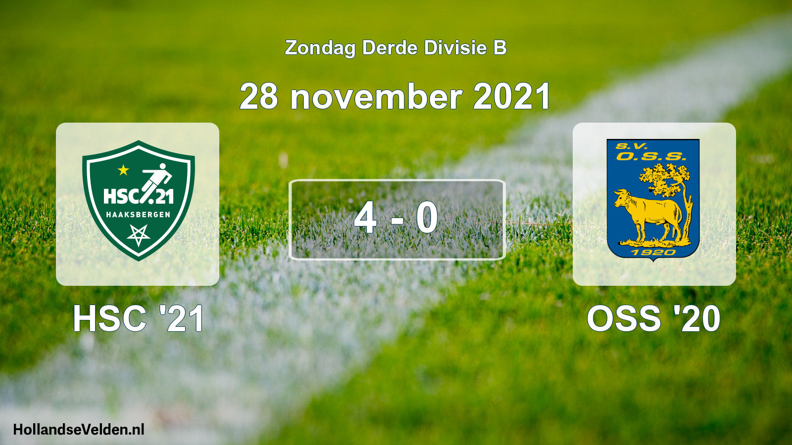 Total number of matches played: HSC '21 - OSS '20 4 - 0 (28 November 2021)