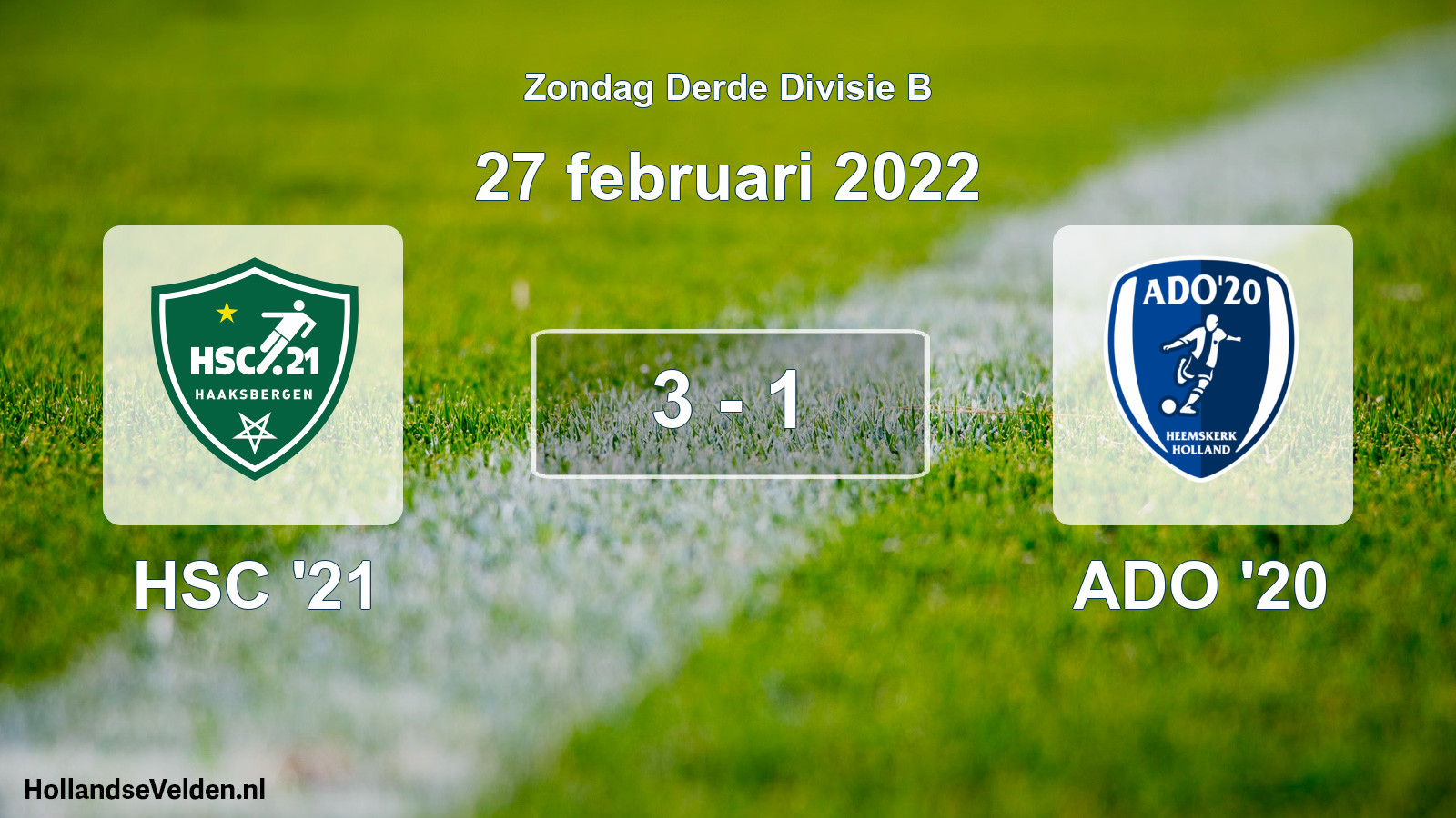Total number of matches played: HSC '21 - ADO '20 3 - 1 (27 February 2022)