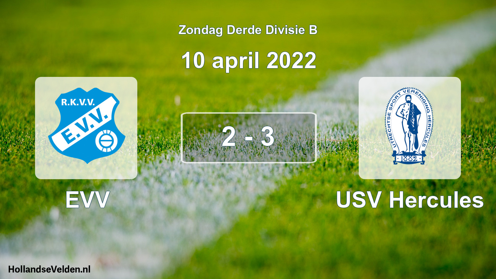 Total number of matches played: EVV - USV Hercules 2 - 3 (10 April 2022)