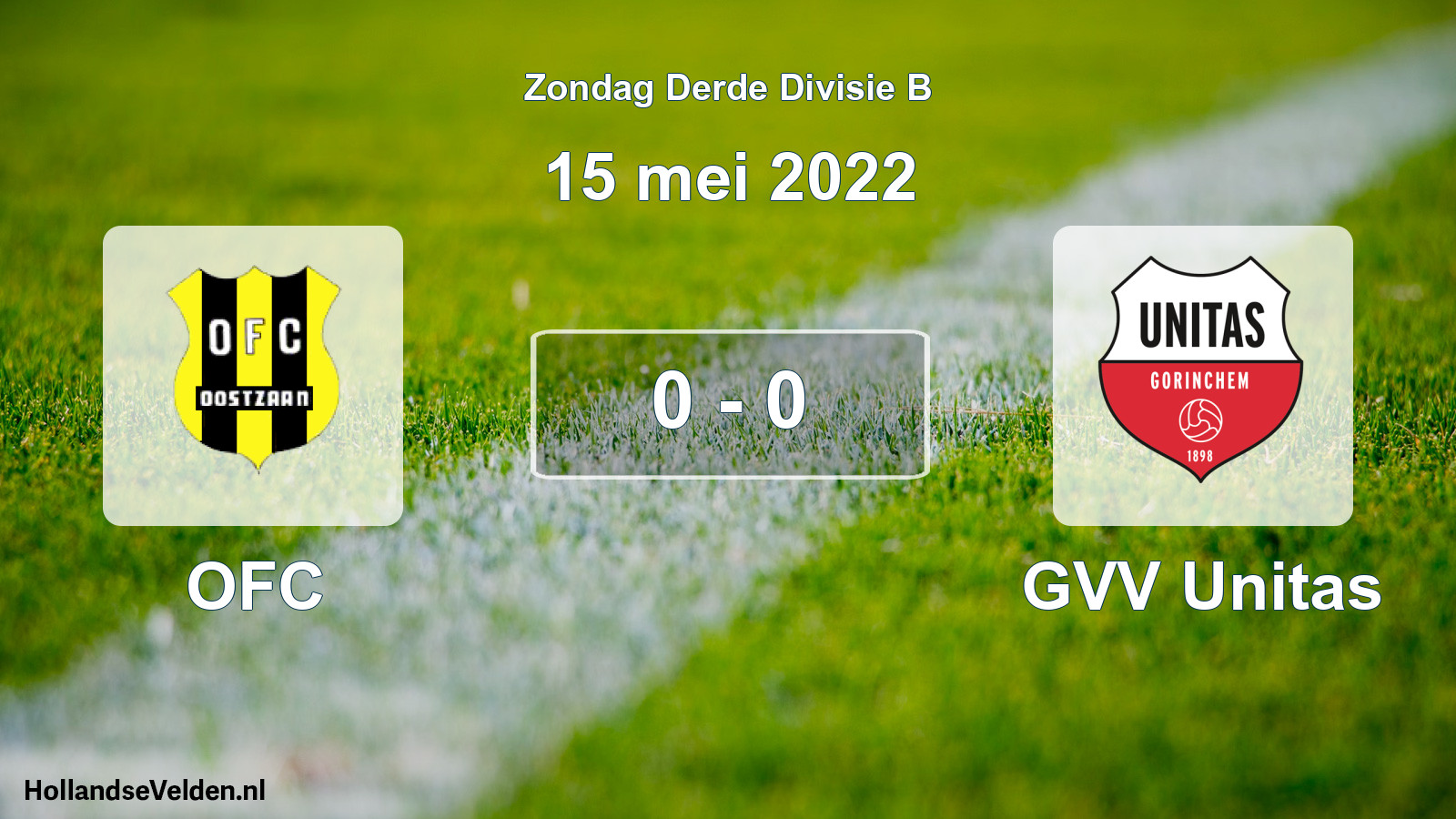 Total number of matches played: OFC - GVV Unitas 0 - 0 (15 May 2022)