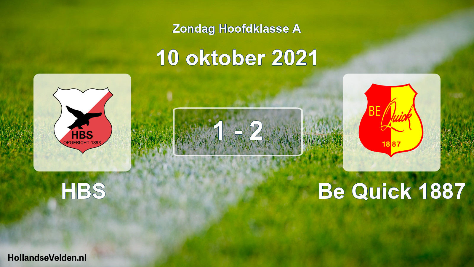 Total number of matches played: HBS - Be Quick 1887 1 - 2 (10 October 2021)