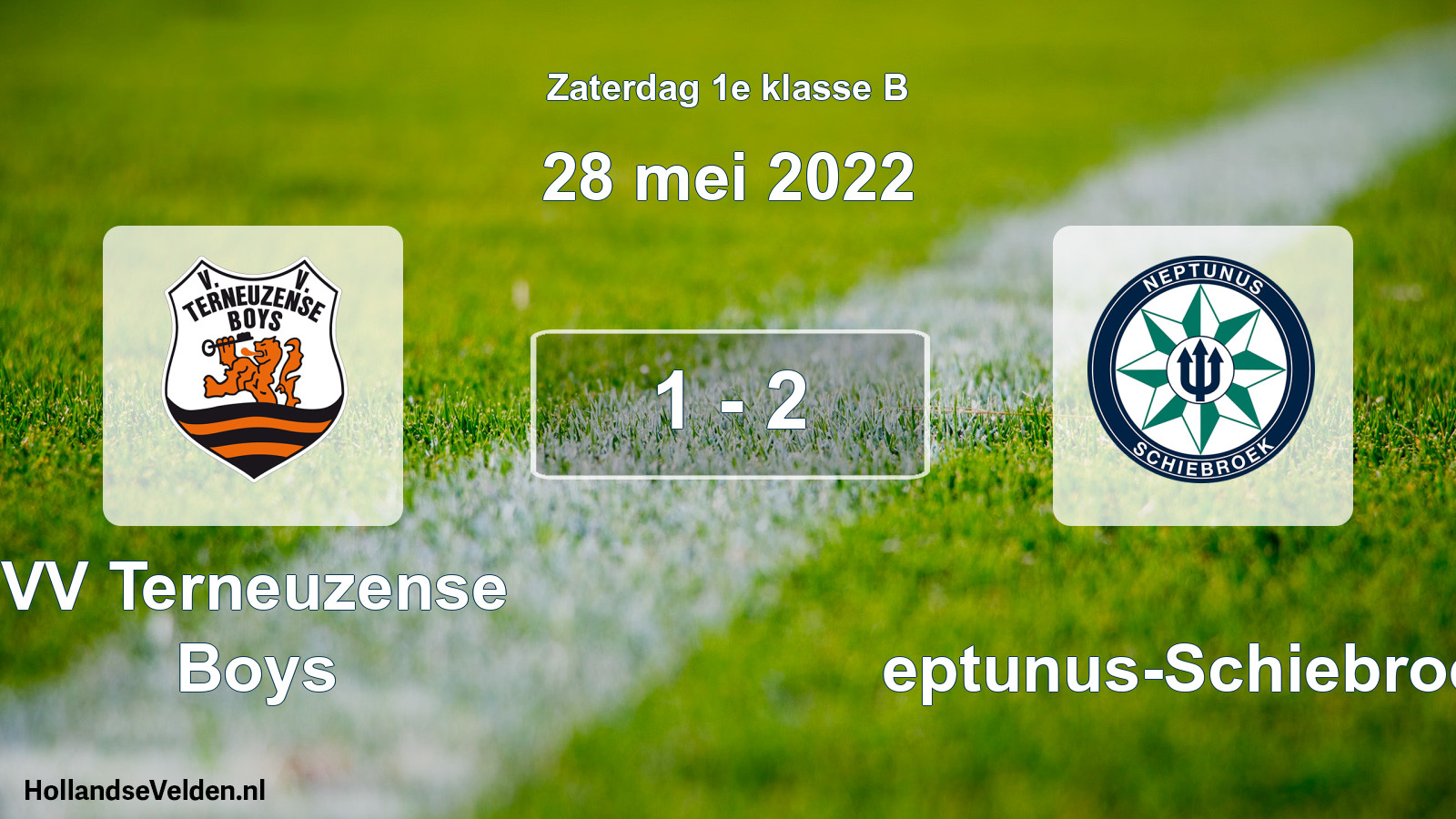 Total number of matches played: VV Terneuzense Boys - Neptunus-Schiebroek 1 - 2 (28 May 2022)