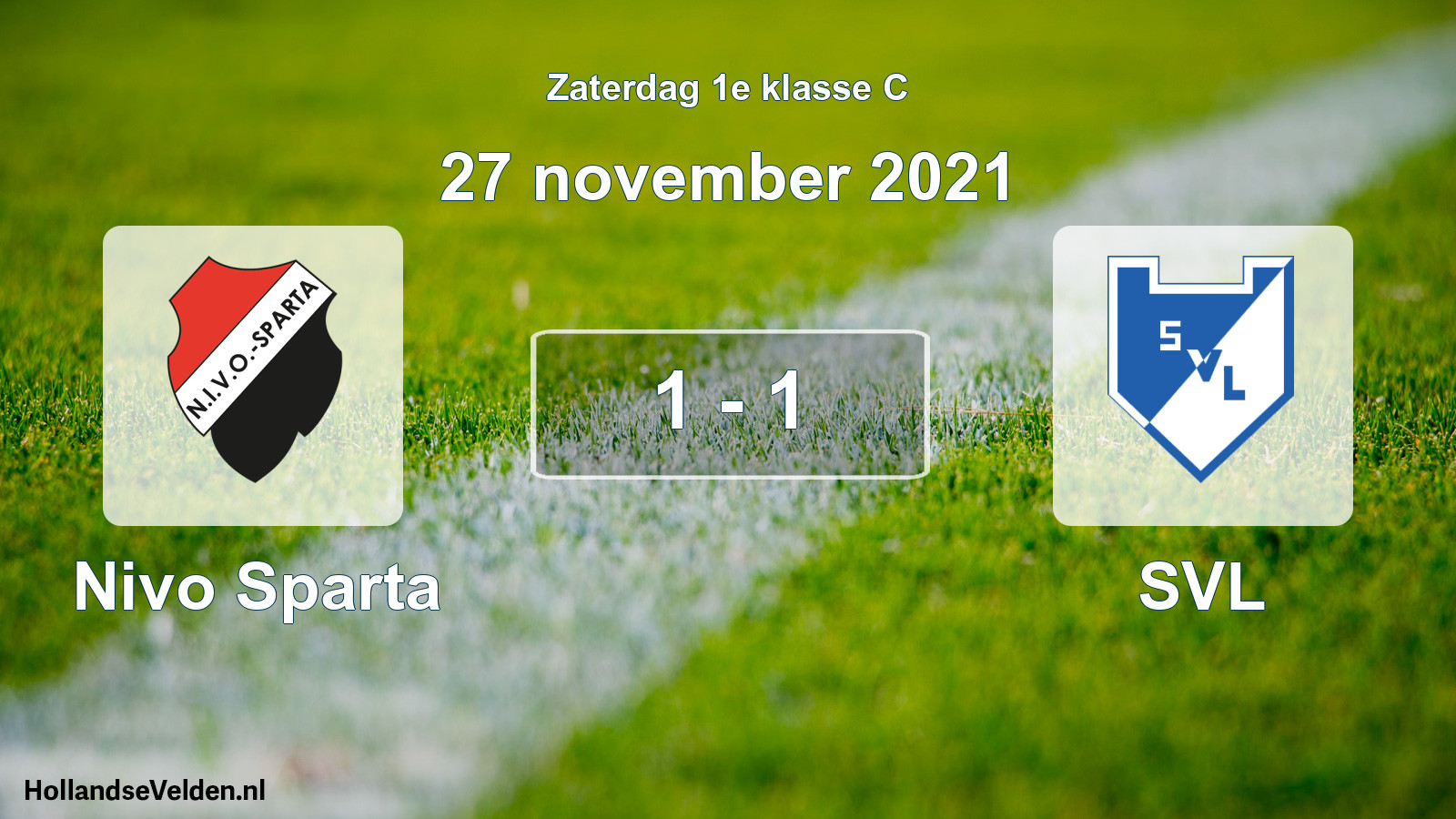 Total number of matches played: Nivo Sparta - SVL 1 - 1 (27 November 2021)