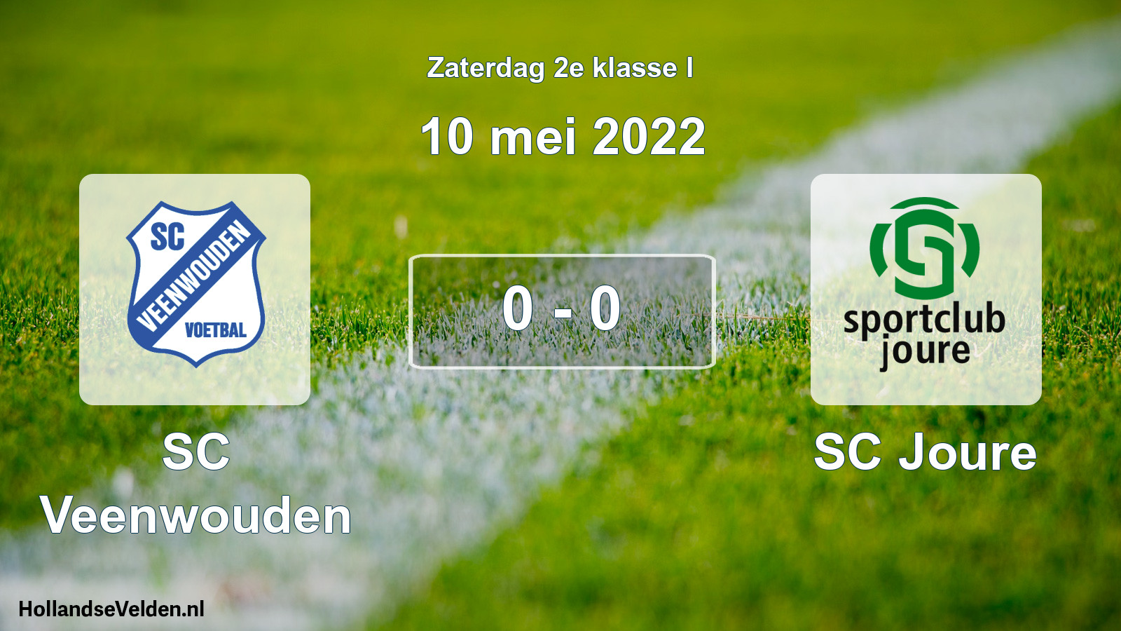 Total number of matches played: SC Veenwouden - SC Joure 0 - 0 (10 May 2022)