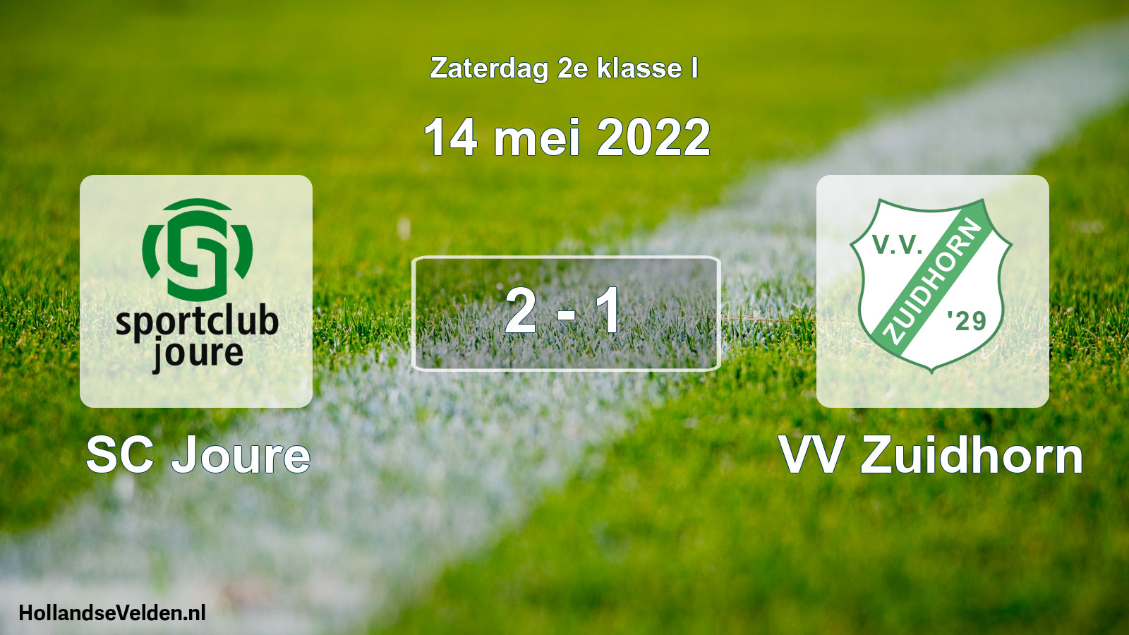 Total number of matches played: SC Joure - VV Zuidhorn 2 - 1 (14 May 2022)