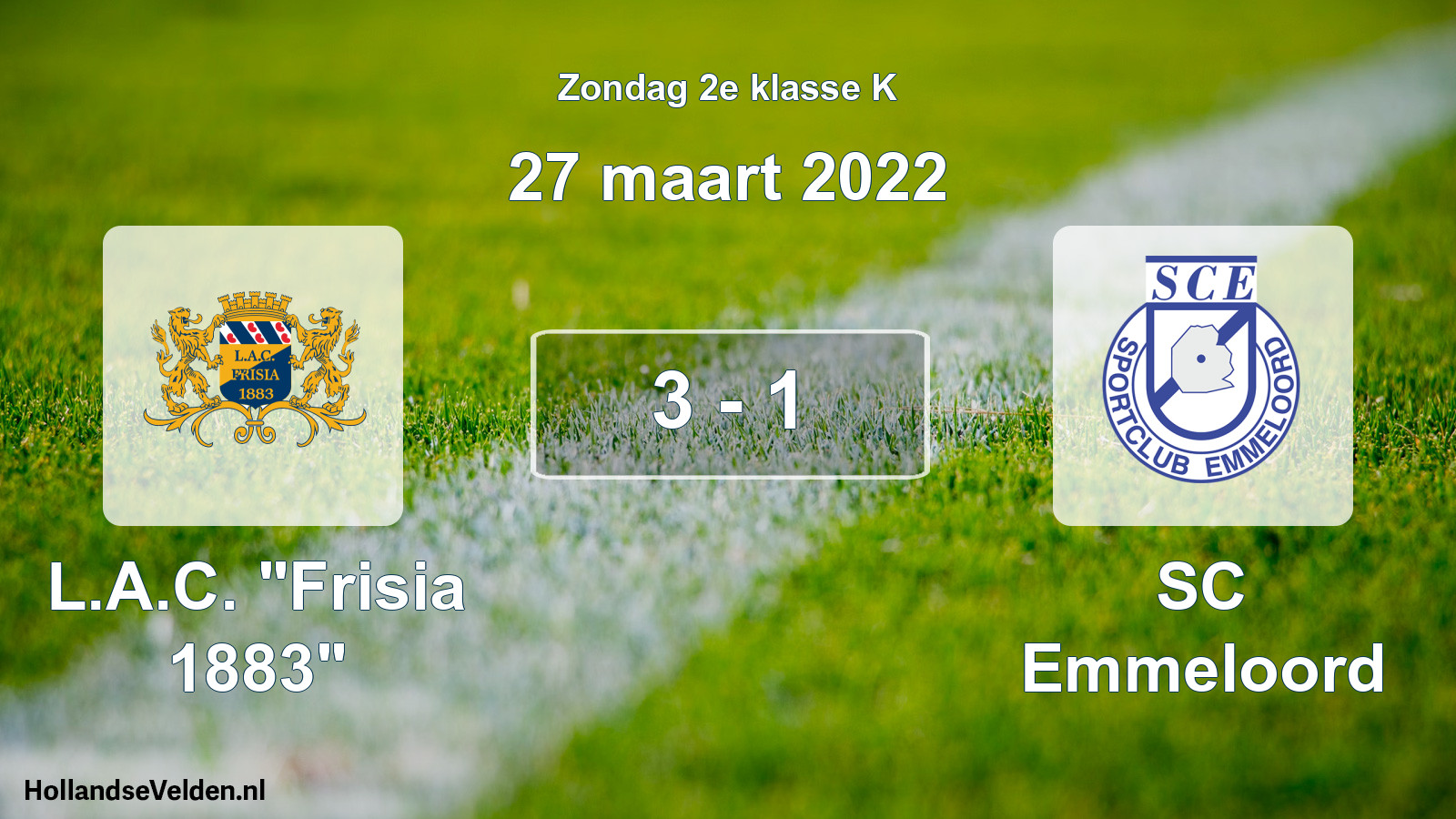 Total number of matches played: L.A.C. 