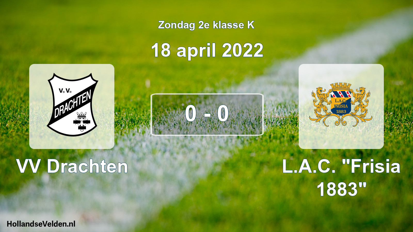 Total number of matches played: VV Drachten - L.A.C. 